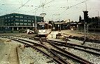 Gleisbauarbeiten auf der Bahnhofstraße Abzweig Oberer Bahnhof